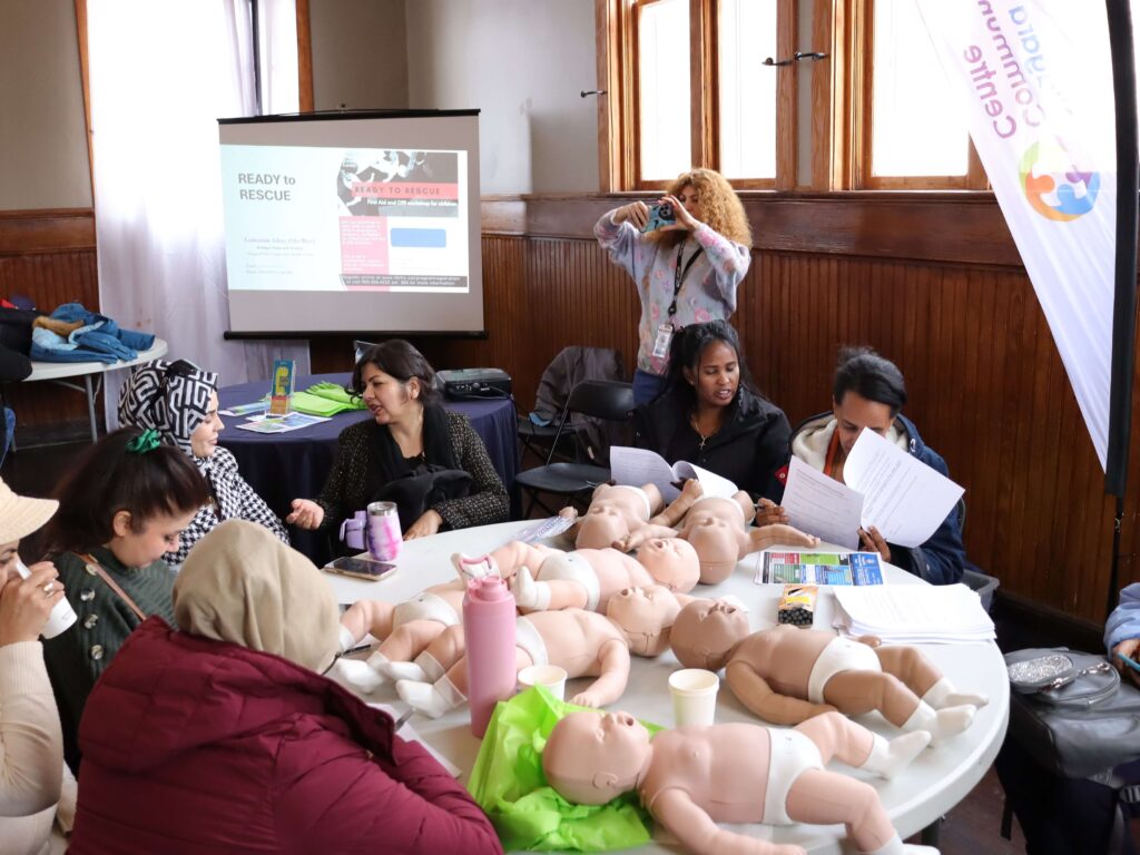 Injury prevention workshop manal alzghoul Niagara folk Arts